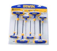 IRWIN IRWT10771-TBK Irwin T10771 T Handle Hex Key Set (8 Pieces)