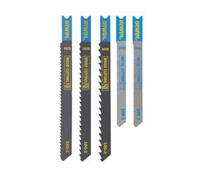 Irwin® IW1014502 Hcs/Hss U-Shank Jigsaw Blade Set 5 Piece