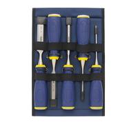 Irwin Marples 10503428 MS500 All-Purpose Chisel ProTouch Handle Set 5