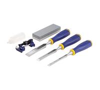 Irwin Marples Irwin S500S3SS Ms500 Series Soft Touch Bevel Edge Chisels Set