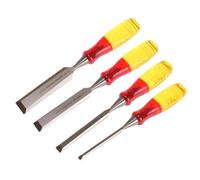 Irwin Marples M373 4-Piece Bevel Edge Chisel Set With Splitproof Handles