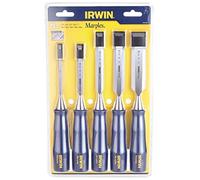 Irwin Marples M444 Blue Chip Bevel Edge Chisel - Set of 5, M444/S5