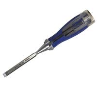 Irwin Marples M750 Bevel Edge Chisel Splitproof Soft Touch 10Mm (3/8In) in Blue Irwin Marples Blue