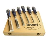 Irwin Marples MAR750S6 6/ 10/ 13/ 19/ 25/ 32mm Soft Touch Chisel Set
