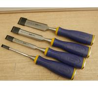 IRWIN MARPLES MS500 4pc 6mm 13mm 19mm 25mm bevel edge chisel set 10505173