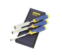 Irwin Marples Ms500 Protouch All-Purpose Chisel Set, 3 Piece in Blue Irwin Marples Blue