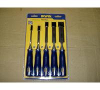 Irwin Marples M444 Blue Chip Bevel Edge Chisel - Set of 5, M444/S5