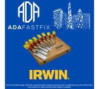 Irwin Marples MS373S8 Splitproof Flat Wood Chisel Set 8-Piece & Wooden Box