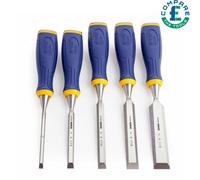 Irwin Marples 10503428 MS500 All-Purpose Chisel ProTouch Handle Set 5