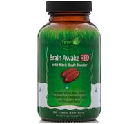 Irwin Naturals, Brain Awake Red, 60 Liquid Soft-Gels