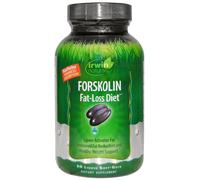 Irwin Naturals, Forskolin, Fat-Loss Diet, 60 Liquid Soft-Gels