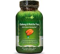 Irwin Naturals, Oolong & Matcha Tea, EGCG Calorie-Burning Diet, 63 Liquid Soft-Gels