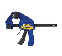 IRWIN QUICK-GRIP Bar Clamp, One-Handed, Medium-Duty, 6-Inch (1964717), Blue