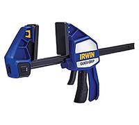 Irwin Quick-Grip Heavy Duty One-Handed Bar Clamp/Spreader, 12" / 300mm, 10505943