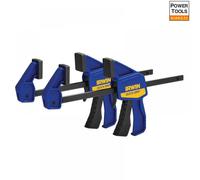Irwin Quick-Grip Mini One-Handed Bar Clamp T5462EL7 150mm (6") 2-Pack