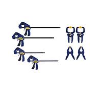 IRWIN Quick-Grip Woodworking Clamps Set, 8-Piece (IRHT83220)