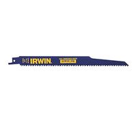 IRWIN Reciprocating Saw Blades, Wood with Nails, 6-Inch, 6 TPI, 25-Pack (372656B)