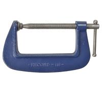 Irwin Record 119 Medium-Duty Forged G Clamp 50Mm (2In) in Blue Irwin Record Blue
