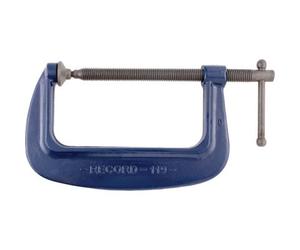 Irwin Record T119/6 119 Medium-Duty Forged G-Clamp 150mm 6In Rec1196