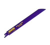 IRWIN - Sabre Saw Blade 110R 300mm Metal & Wood Cutting Pack of 5 - 10504159