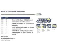 Irwin 4X Blue Groove Long Flat Wood Drill Bit 6mm 400mm