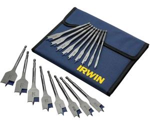 Irwin Speedbor Flat Wood Drill Bit Set Spade Bits, Metric 6 -38mm - IW4041002