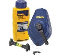 Irwin StraitLine Speedline Pro Chalk Line Reel Set 30m