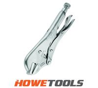 Vise-Grip Straight Jaw Locking Pliers with Plastic Handle T0102EL4 Steel Silver