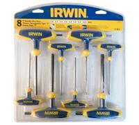 Irwin 8 Piece T Handle Hexagon Allen Key Set Metric