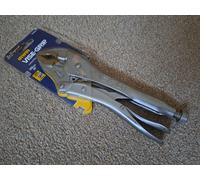IRWIN "THE ORIGINAL" T0502EL4 - 250mm CURVED JAW VICE GRIP, GREAT ITEM
