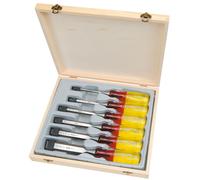 Irwin Tm373S6 Marples Bevel Edge Splitproof Handle Chisel Set (6 Piece) MARP-M373-S6