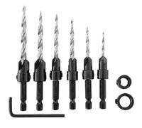 Irwin Tools 1882792 SPEEDBOR Countersink Wood Drill Bit, 8-Piece
