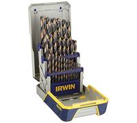Irwin Tools IRWIN Drill Bit Set, High-Speed Steel, 29-Piece (3018005)