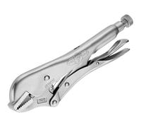 Vise-Grip Straight Jaw Locking Pliers with Plastic Handle T0102EL4 Steel Silver
