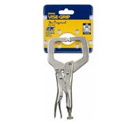 Irwin Vise-Grip 150mm Locking C Clamp & 6-inch Swivel Pad