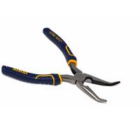 Irwin Vise-Grip 8" Bent Long Nose Pliers Durable Steel Tool Pro Touch Grips New