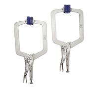 IRWIN Vise-Grip C Clamp, Locking, 2-Piece (45619), Silver