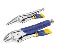 Irwin T77T3 Visegrip 10RW & 6LN Fast Release Locking Plier Set, 2 Pieces