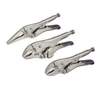 Irwin Vise-Grip Fast Release Locking Pliers Set Of 3 7R 9Ln & 10Wr in Blue Irwin Vise-Grip Blue