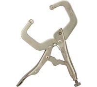 Irwin Vise-Grip Locking C-Clamp T17EL4 6R Regular Tip 150mm (6in) Silver