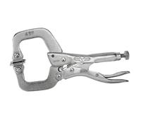 Irwin Vise-Grip Locking C-Clamp T165EL4 Swivel Pad 100mm (4 in)