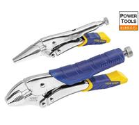 Irwin T77T3 Visegrip 10RW & 6LN Fast Release Locking Plier Set, 2 Pieces