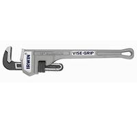 IRWIN Vise-Grip Tools Cast Aluminum Pipe Wrench, 2-1/2-Inch Jaw Capacity, 18-Inch (2074118)