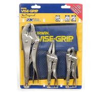 Irwin Vise-Grip TVG73 3-Piece Locking Pliers Set – 10WR, 6LN & 5WR