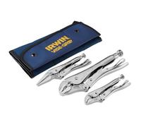 Irwin Vise-Grip Tvg73 Locking Pliers Set, 3 Piece Multi Colour (One Size)