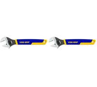 IRWIN Visegrip 10505492 Adjustable Wrench, Multi (Pack of 2)
