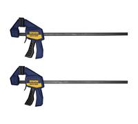 IRWINQUICK-GRIPOne-Handed Mini Bar Clamp 2 Pack, 12", 1964745
