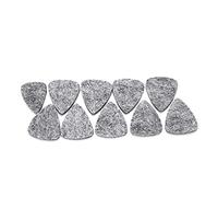 Iry10Pcs High Quty Wool Felt Picks Plectrums M For Guitar U Grey (Grey)