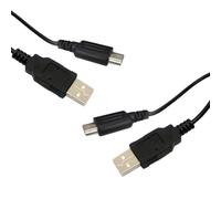 IRYNA 2 Pcs NDS Charger for Nintendo DS/DS Lite, USB Charging Cable Lead Wire Cord