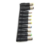 IRYNA DC Barrel Jack Adapter 10Pcs Universal DC Tip Set, 5.5 x 2.1mm, Compatible with HP, Dell, Lenovo, Toshiba, Sony Laptops